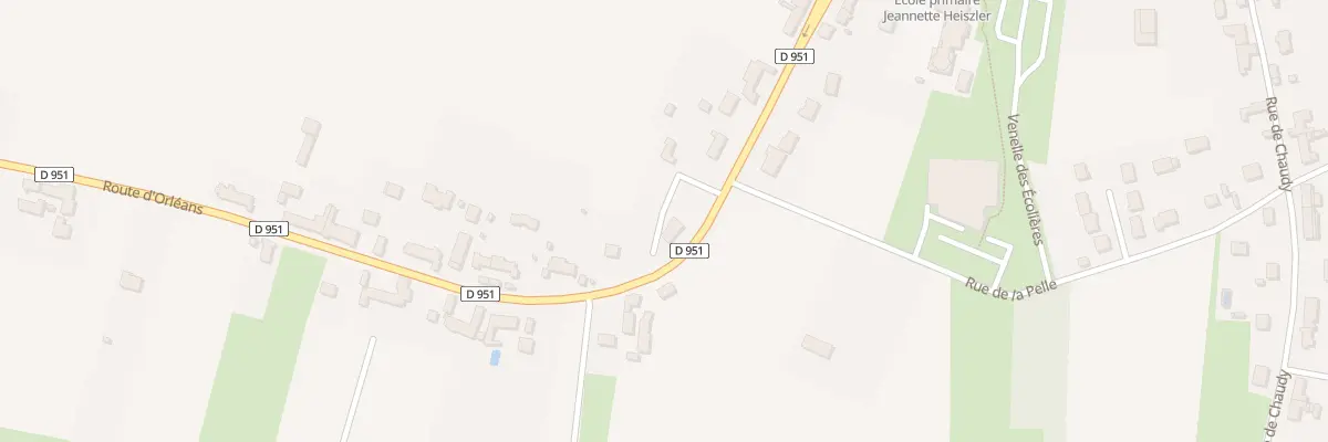 Plan du 46 Rte d’Orléans à Darvoy
