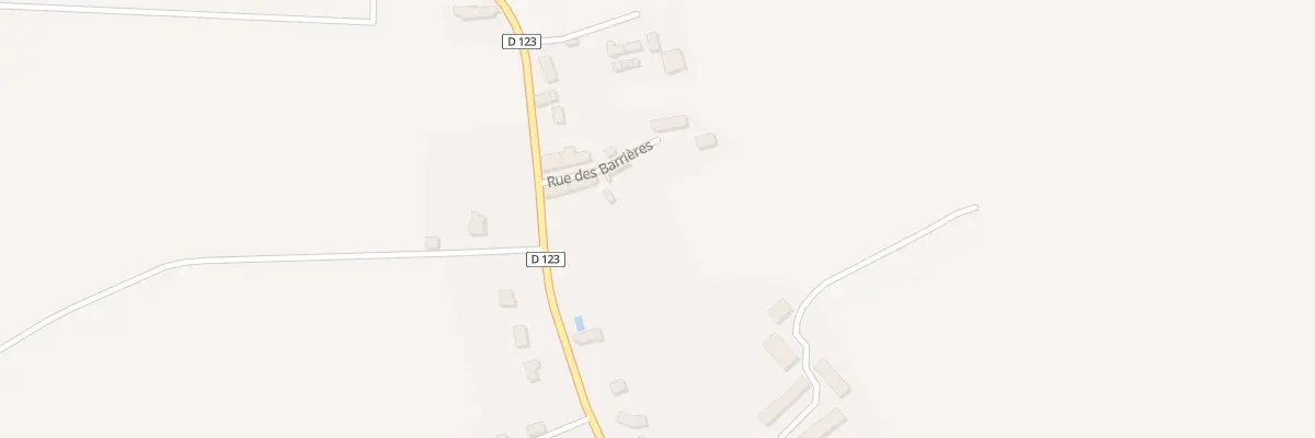 Plan du 4 Rue des Barrieres à Cerbois