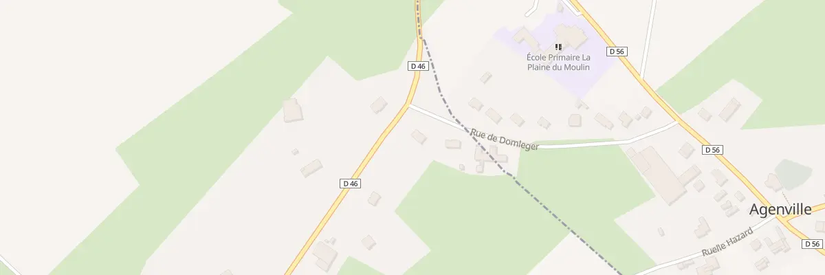 Plan du 6 Rle d’Agenville à Domléger-Longvillers