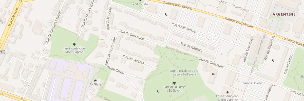 Plan du 18 Rue de Gascogne à Beauvais