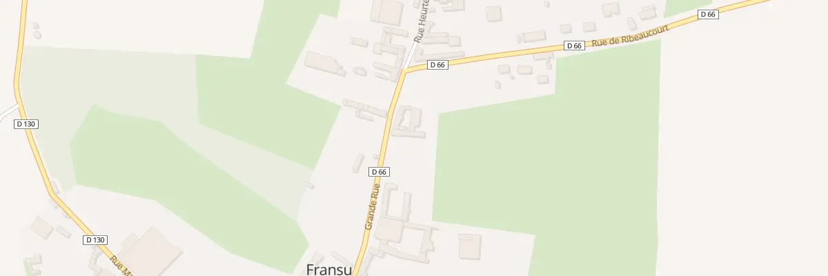Plan du 14 Gr Grande Rue à Fransu