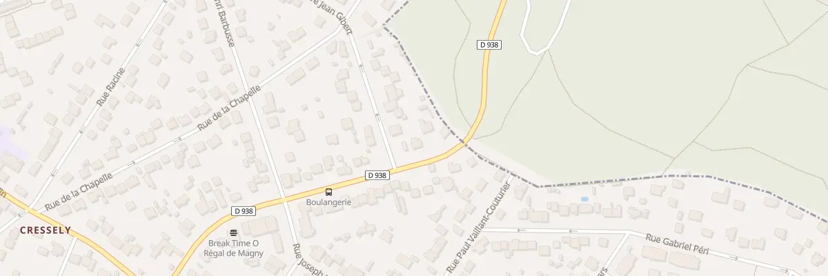 Plan du 6 Rte de Versailles à Magny-les-Hameaux