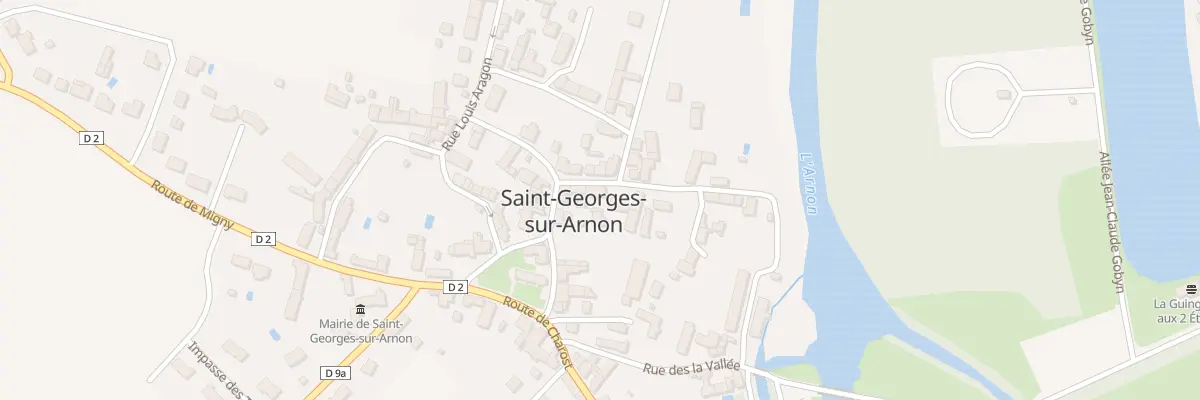 Plan du 4 Rue du Jars à Saint-Georges-sur-Arnon