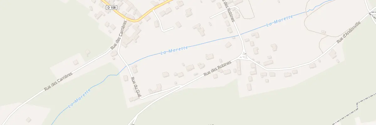 Plan du 284 Rue des Robines à Guillerval