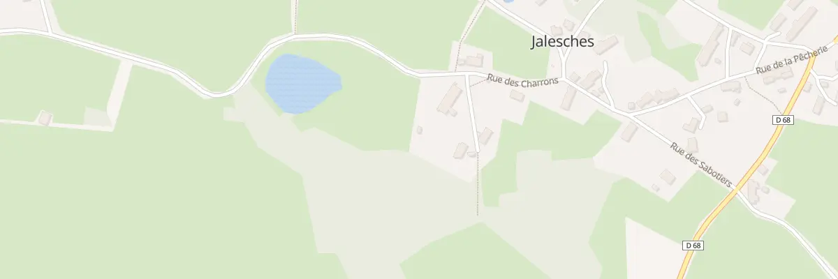 Plan du 5080 Le Bourg à Jalesches