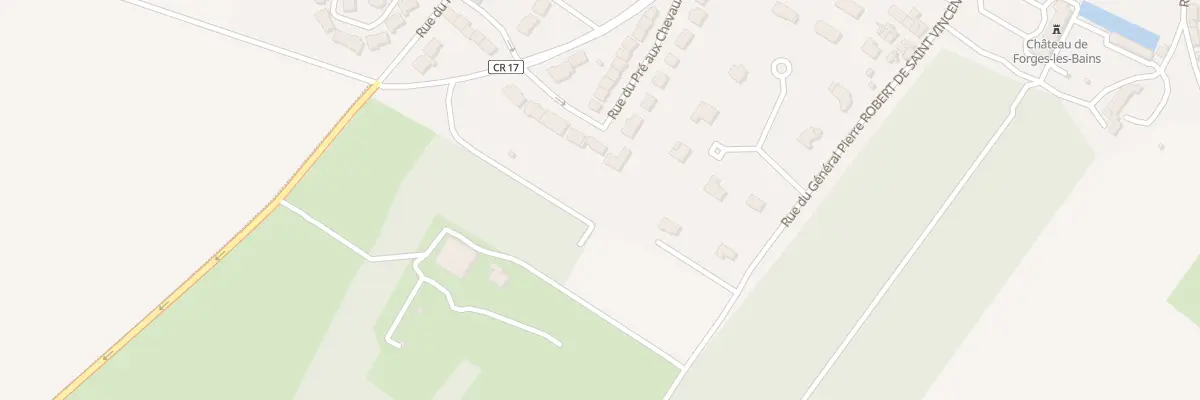 Plan du 21 Rue du Pré aux Chevaux à Forges-les-Bains
