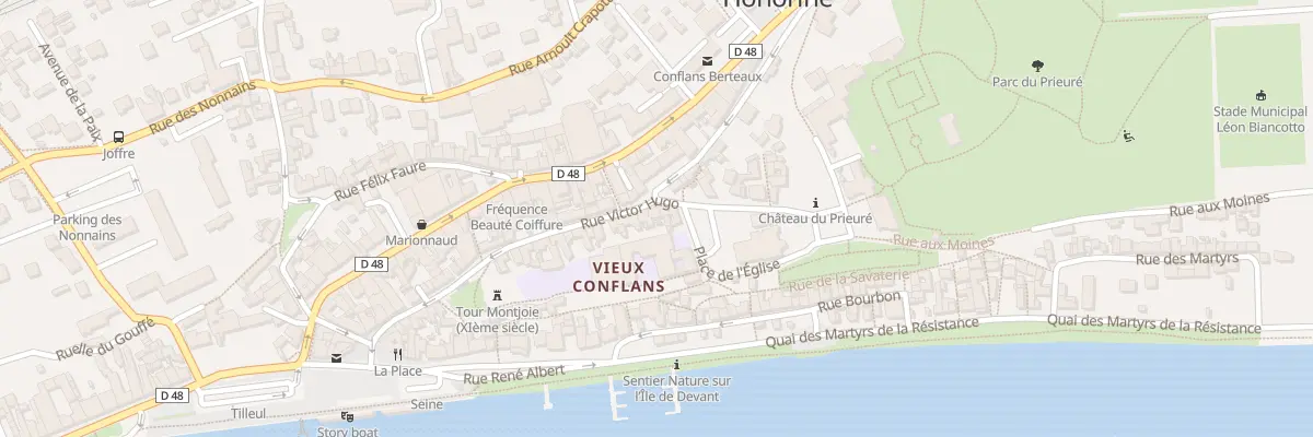 Plan du 48 Rue Victor Hugo à Conflans-Sainte-Honorine