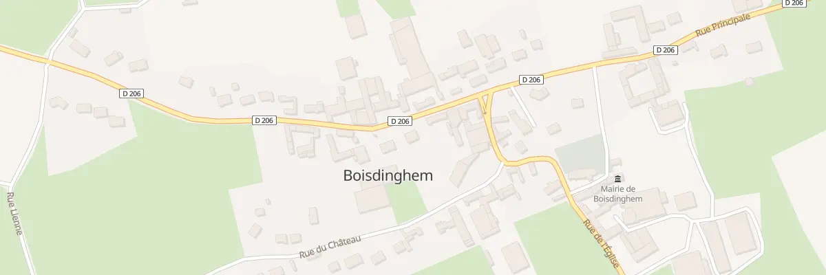 Plan du 9B Rue Principale à Boisdinghem