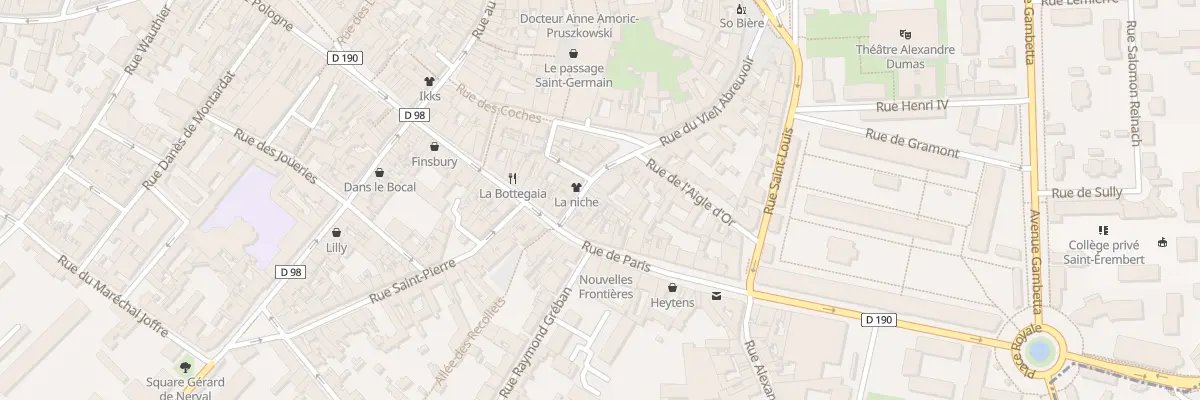 Plan du 6 Rue du Vieil Abreuvoir à Saint-Germain-en-Laye