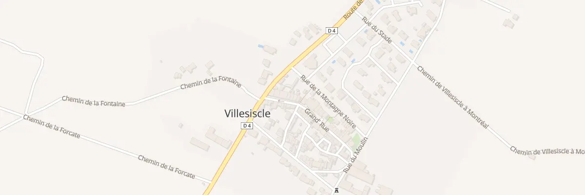 Plan du 9 Gr Grand’ Rue à Villesiscle