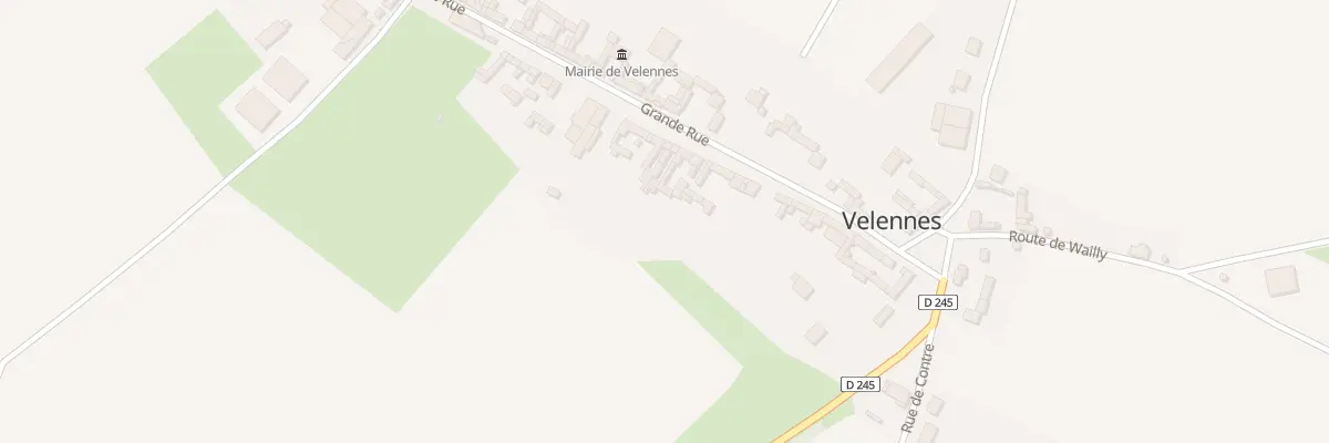 Plan du 14 Gr Grande Rue à Velennes