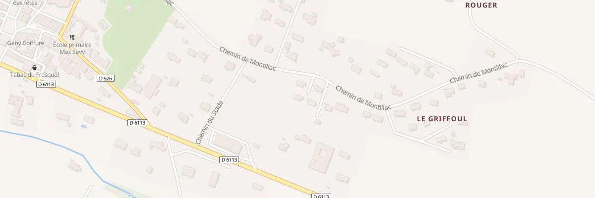 Plan du 18 Che de Montillac à Villepinte