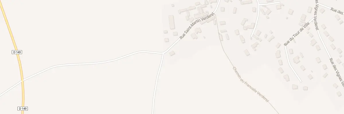 Plan du 21 Rue Saint Martin Verderel à Verderel-lès-Sauqueuse