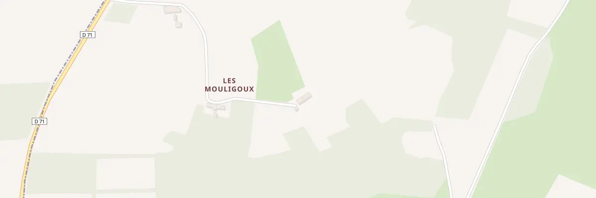 Plan du 5103 Les Loges à Vijon