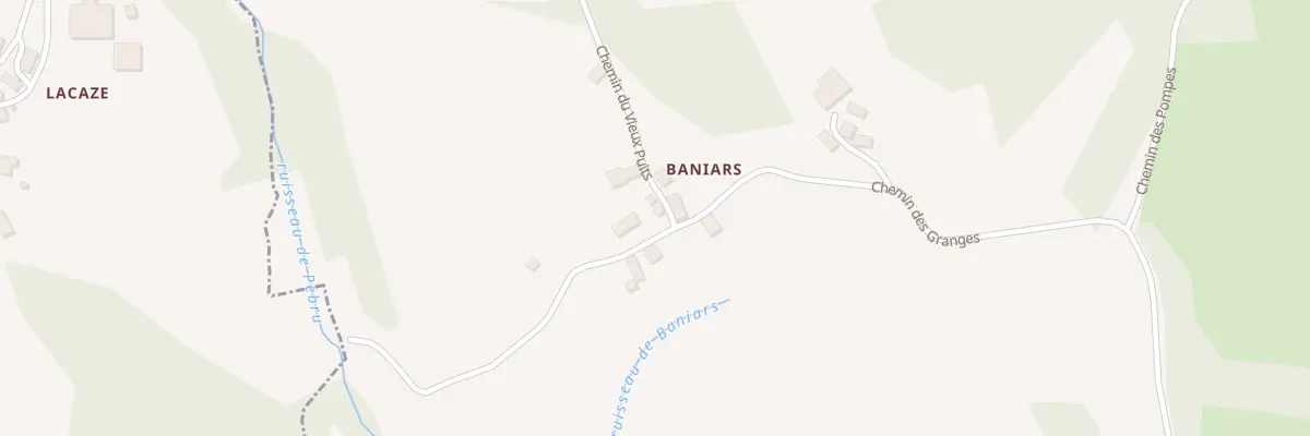 Plan du 5162 Bagnard à Mercœur
