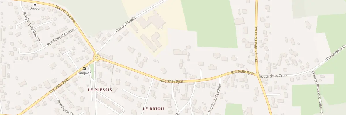 Plan du 165 Rue Félix Pyat à Vierzon