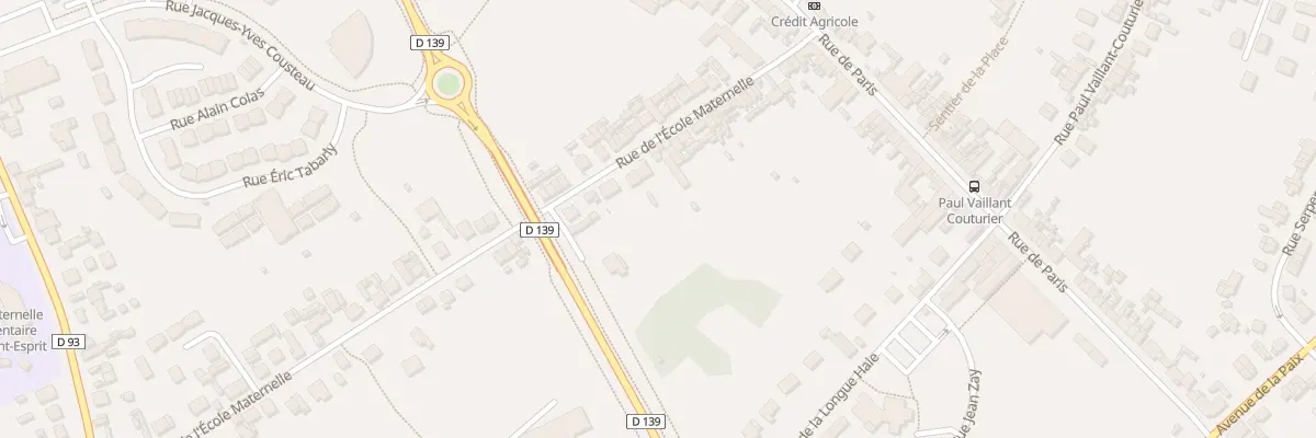 Plan du 43 Rue de l’Ecole Maternelle à Beauvais