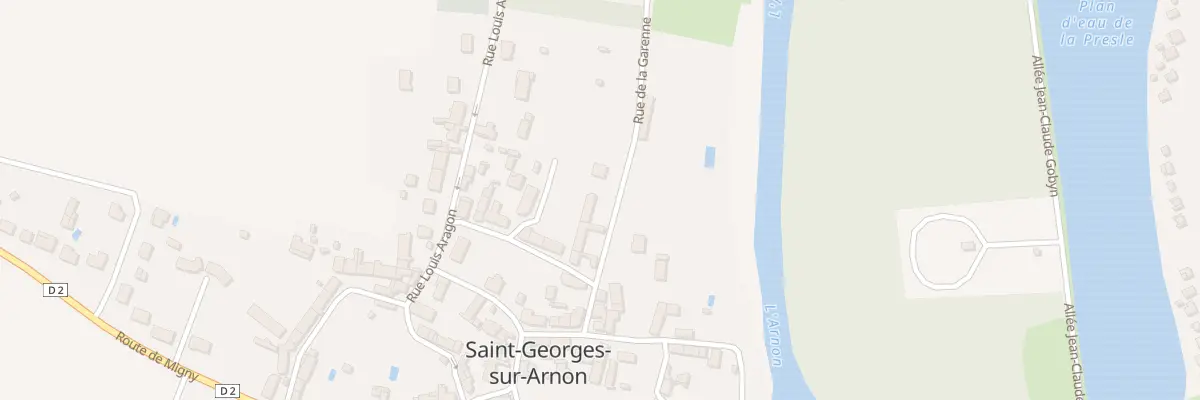 Plan du 5 Rue de la Garenne à Saint-Georges-sur-Arnon