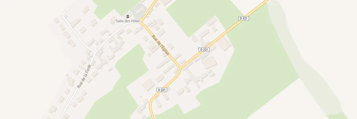 Plan du 11 Rue de l’Eglise à Nort-Leulinghem