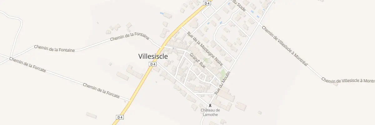 Plan du 3 Rue des Fleurs à Villesiscle