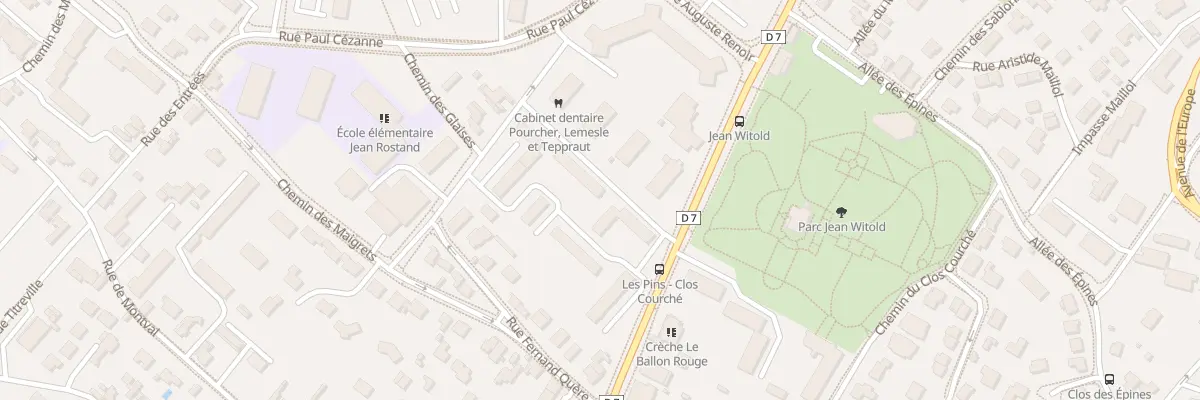 Plan du 33 Av de Saint-germain à Marly-le-Roi