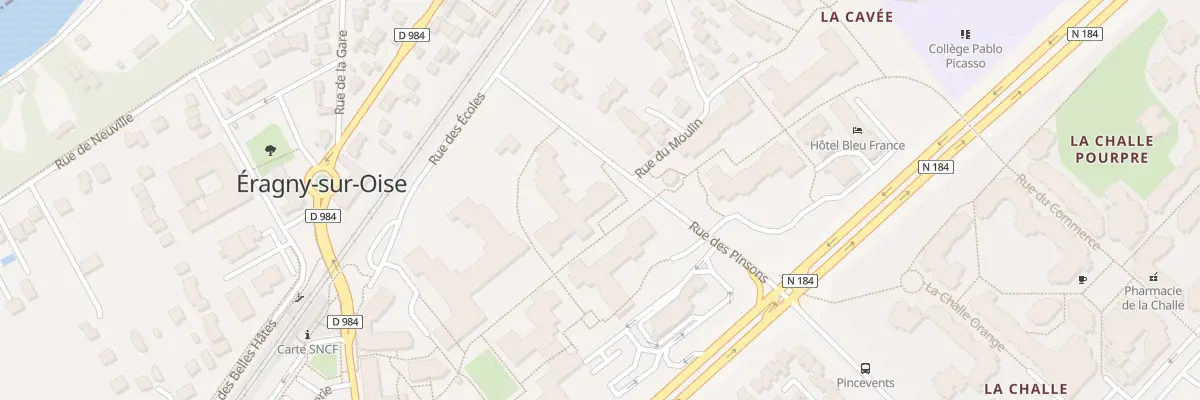 Plan du 6 Rue des Pinsons à Éragny-sur-Oise