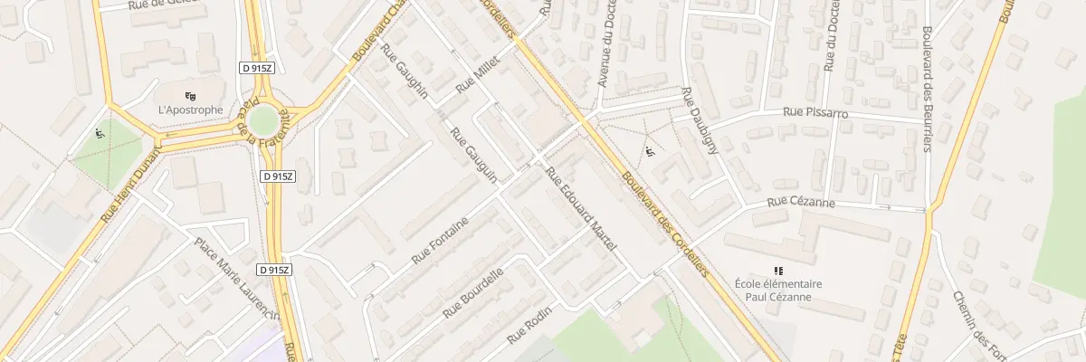 Plan du 38 Rue Fontaine à Pontoise