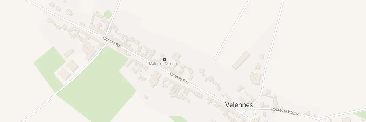 Plan du 13 Gr Grande Rue à Velennes