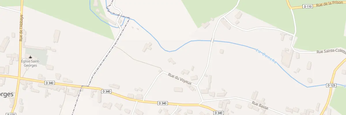 Plan du 6 Rue du Voyeux à Vieil-Hesdin