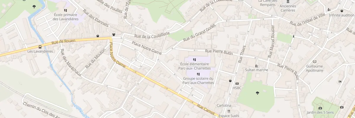 Plan du 89 Rue Pierre Butin à Pontoise