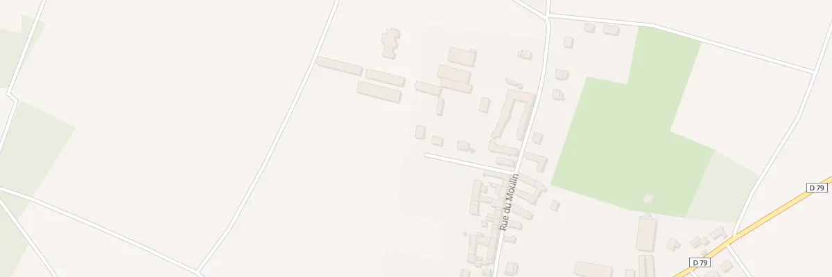 Plan du 21 Rue du Moulin à Livilliers