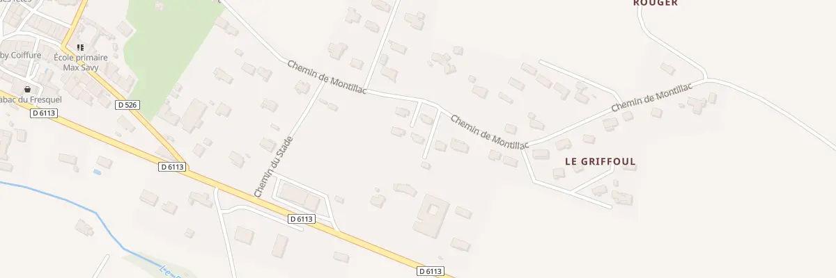 Plan du 18T Che de Montillac à Villepinte