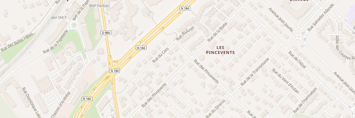 Plan du 1 Rue du Cers à Éragny-sur-Oise