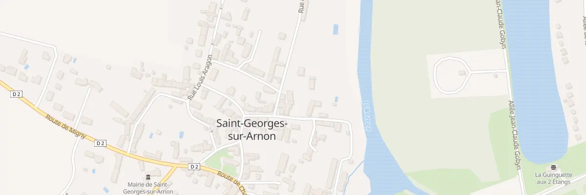 Plan du 5 Rue du Jars à Saint-Georges-sur-Arnon