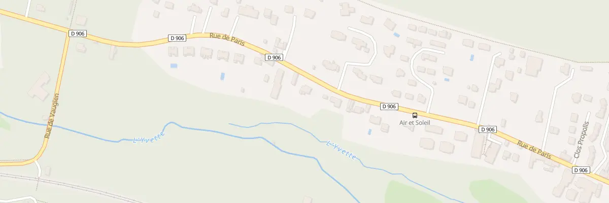 Plan du 94 Rue de Paris à Saint-Rémy-lès-Chevreuse
