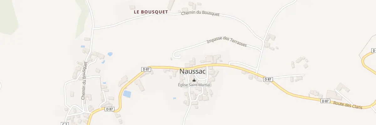Plan du 5017 Naussac à Naussac