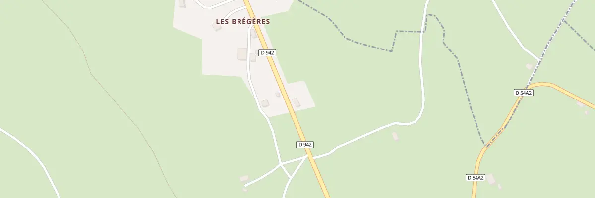 Plan du 16 Les Bregères à Saint-Martial-le-Mont