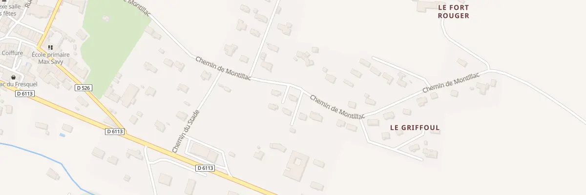 Plan du 18B Che de Montillac à Villepinte