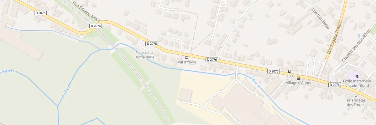 Plan du 14 Rue Etienne Marcel à Vierzon