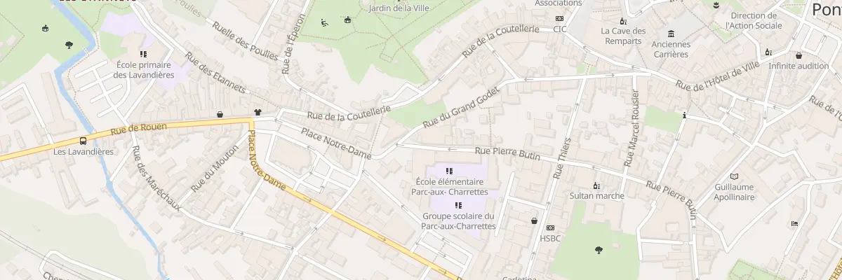Plan du 98 Rue Pierre Butin à Pontoise