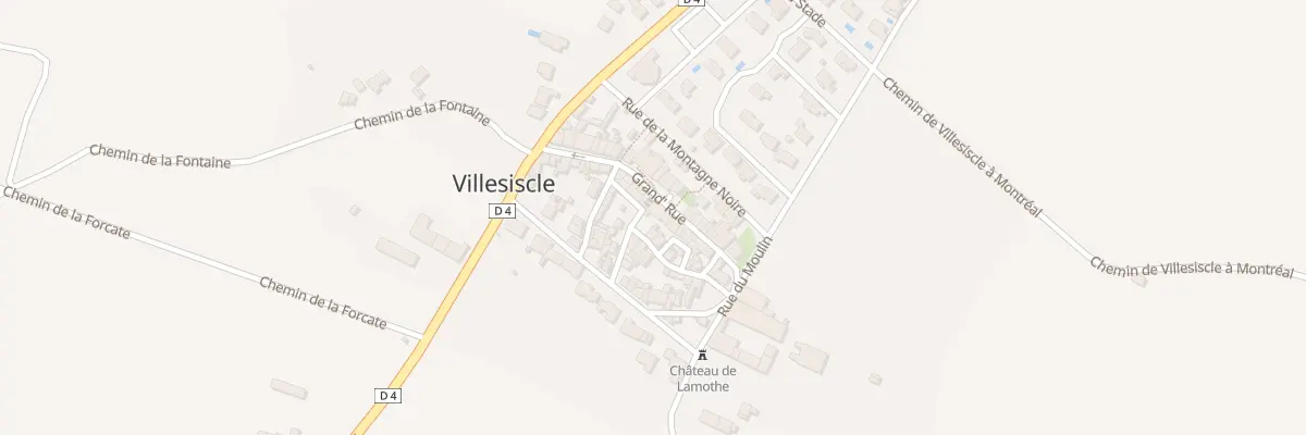 Plan du 28 Gr Grand’ Rue à Villesiscle