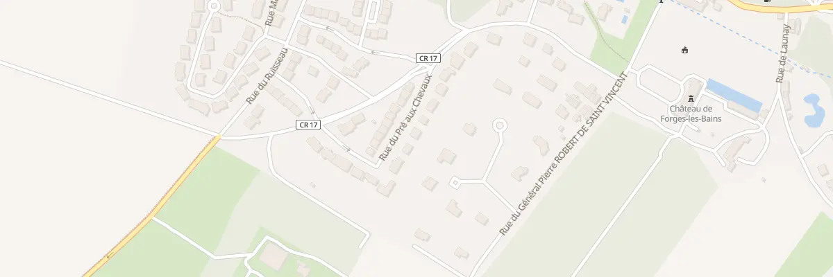 Plan du 27 Rue du Pré aux Chevaux à Forges-les-Bains