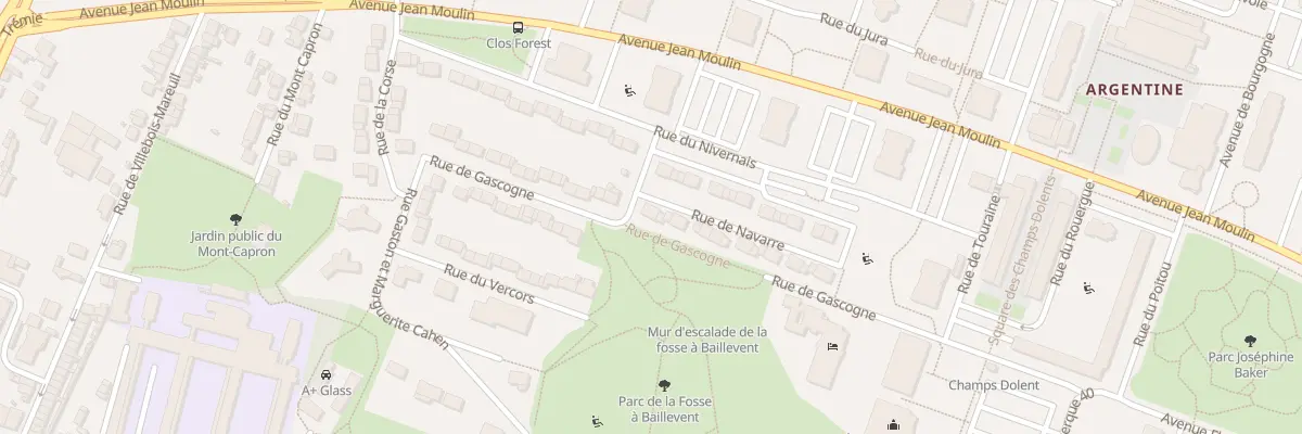 Plan du 2 Rue de Navarre à Beauvais