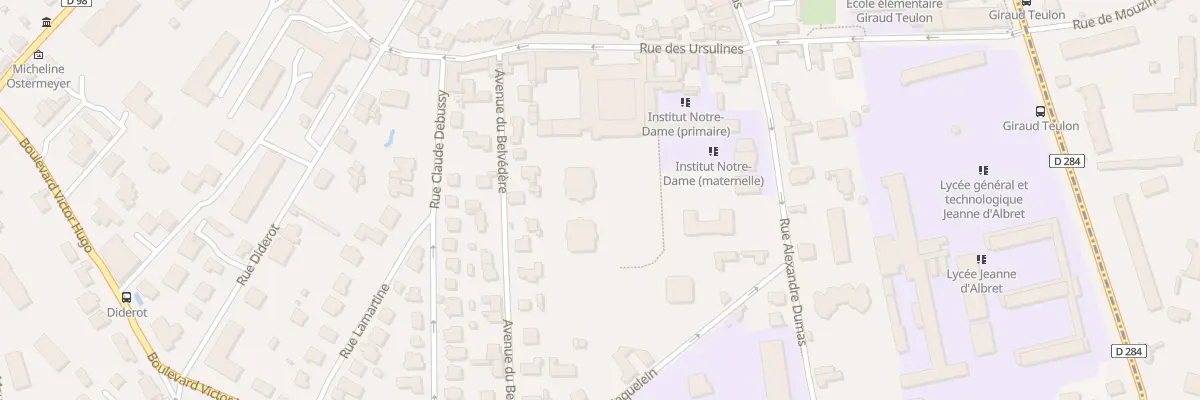 Plan du 40Q Rue des Ursulines à Saint-Germain-en-Laye