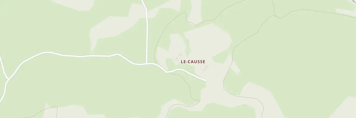 Plan du 6065 Le Causse à Sorèze