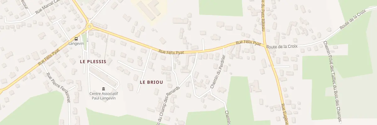 Plan du 156 Rue Félix Pyat à Vierzon
