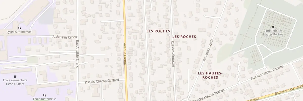 Plan du 28 Rue des Longues Raies à Conflans-Sainte-Honorine