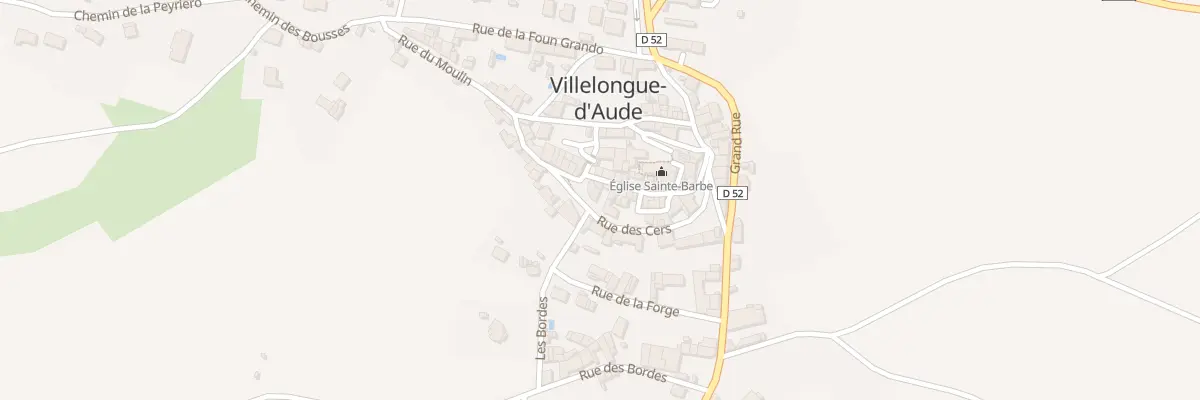 Plan du 95 Le Village à Villelongue-d’Aude