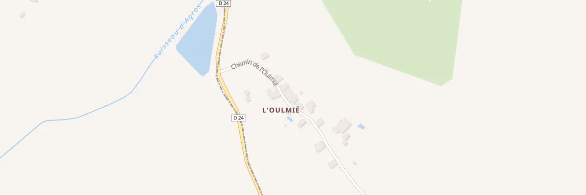 Plan du 125 Che de L’Oulmié à Lombers