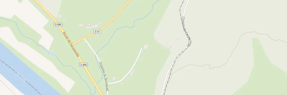 Plan du 5298 Le Bousquet à Capdenac
